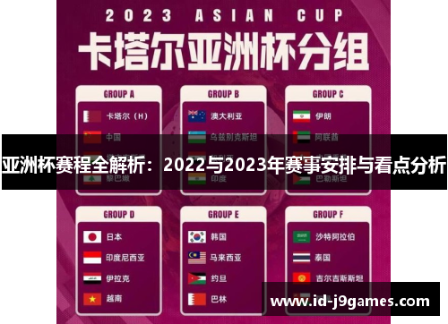 亚洲杯赛程全解析：2022与2023年赛事安排与看点分析