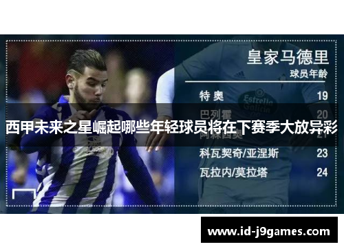 西甲未来之星崛起哪些年轻球员将在下赛季大放异彩 西甲未来之星崛起哪些年轻球员将在下赛季大放异彩